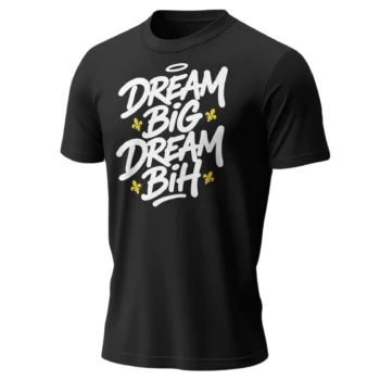 Dream Big T-Shirt in Schwarz