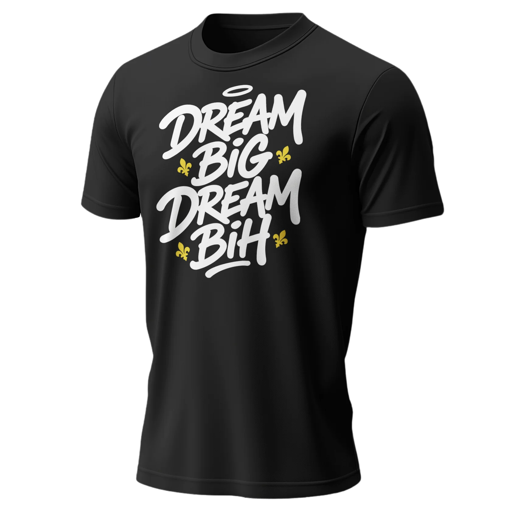 Dream Big T-Shirt in Schwarz