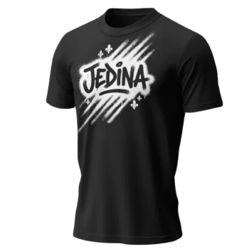 JEDINA T-Shirt in Schwarz