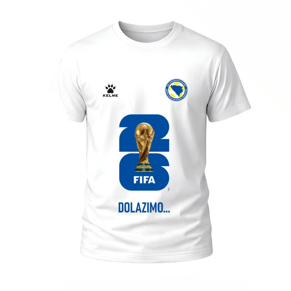 worldcup_whiteblue Dolazimo WC2026 T-Shirt